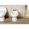 Kingston Brass ThreeHandle Bidet Faucet, Polished Brass KB322PL